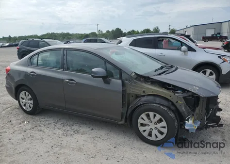 2012 Honda Civic Lx from USA, damaged, VIN 2HGFB2F56CH596560